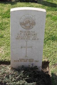 Ismailia War Memorial Cemetery - Gilholme, Leslie Thomas